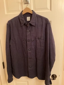 Sage De Cret Shirt Jacket light weight wool/linen . Large.  Made in Japan. EUC - Picture 1 of 6