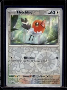 Fletchling SV02: Paldea Evolved Pokémon 163/193 Holograma Inverso Casi Nuevo+ - Imagen 1 de 2