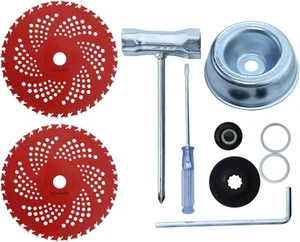 Cuchillas cortadoras de cepillo con punta de carburo de 9" x 36T para recortadora Stihl Fit Husqvarna... - Imagen 1 de 8