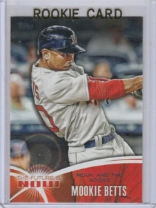 MOOKIE BETTS ROOKIE CARD Dodgers Boston Red Sox 2014 TOPPS BASEBALL $$ RC - Picture 1 of 2