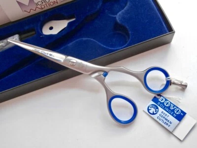 DOVO FRITZ BRACHT DOVO Haarschere CENTER TOUCH Solingen Prof. 6" Stainless Satin. Rostfrei offset!