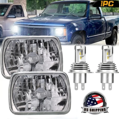 Faro LED PUNTO 7x6" Hi-Lo H4 para camioneta GMC C1500 C2500 C3500 K1500 S15 Foto 1 de 4