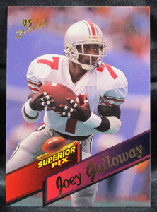 1995 Superior Pix '95 Drafts Joey Galloway Football Card Promo #4 of 4 (001)