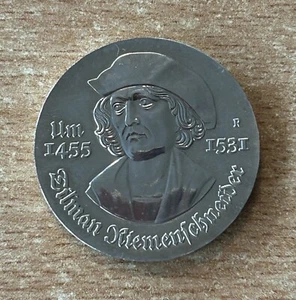 GDR 5 Mark 1981 Tilman Riemenschneider Commemorative Coin - Picture 1 of 2