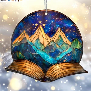 Acotar Ornament, Velaris Book Ornament for Christmas Tree, Acotar Merch Gifts, B - Picture 1 of 7