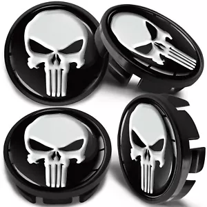 Radnabenkappen 65 mm kompatibel mit VW (Ref 3B7 601 171) Skull CV 35 - Bild 1 von 6