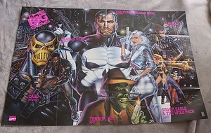 Póster cómico promocional de Big Guns Punisher 1992 Luke Cage Terror arena plateada bien - Imagen 1 de 1