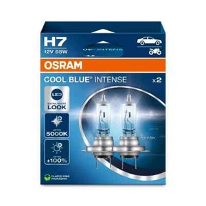2x OSRAM H7 COOL BLUE INTENSE (477) BULBS 12V 55W +100% XENON LOOK CAR BULBS - Picture 1 of 8