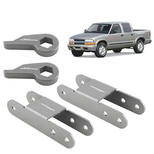 Lift Kit 1-3'' Torsion Keys Rear Shackles For Chevy S10 Blazer 1982 -04 - Picture 1 of 10