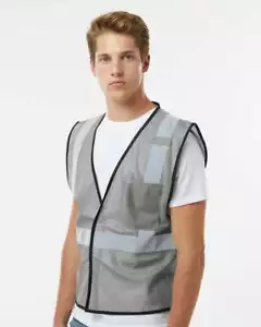 ๐ฅ Kishigo Ev Series Enhanced Visibility Non-ansi Safety Vest Up To XL B120-131 - Picture 1 of 31