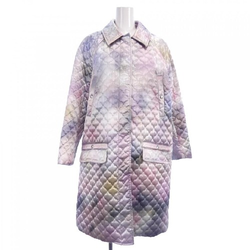 LOUIS VUITTON（LV） Cappotto nylon trapuntato LOUIS VUITTON rosa viola grigio taglia 36 donna