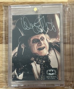 Batman Returns 1992 STADIUM CLUB DANNY DeVITO Autograph Card #2 DC Comic Book