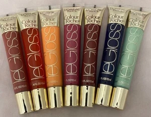 LOREAL LeGloss COLOUR RICHE LIPGLOSS - YOU CHOOSE - COMBINED SHIPPING - Picture 1 of 15