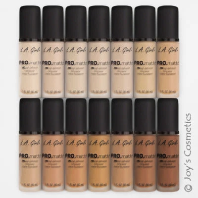 3 LA GIRL Pro Matte Foundation - GLM  "Pick Your 3 Color"  *Joy's cosmetics* - Image 1 of 4