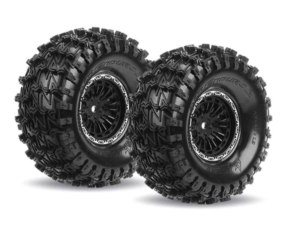 LOUISE CR-Enduro Reifen 1.9 supersoft auf Felge schwarz 12mm LOUT3383VB  - Bild 1 von 1