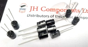 ECA1EHG331 / PANASONIC CONFEZIONE DA 10 tappi elettrici ruota 330uf/25v (8x11,5) 105 gradi C - Foto 1 di 2