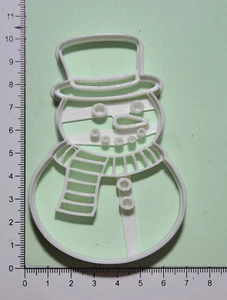 Schneemann Keks oder Fondant Cutter 3D gedruckt - Bild 1 von 1