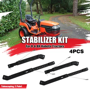 Kit stabilizzatore telescopico aggiornamento 4 pezzi per B&BX Kubota BX1500D, BX1800D, BX2200D - Foto 1 di 18