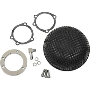 Limpiador de aire retro negro "Bob" para Harley-Davidson CV carburador o Delphi - Imagen 1 de 1