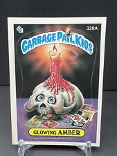 1987 Topps Garbage Pail Kids GPK Series 8 A #328A Glowing Amber OS8