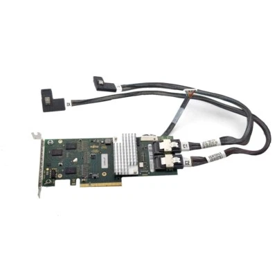 Fujitsu RX300 S6  RAID-Controller D2616-A12 SAS/SATA PCI Low Profile mit 2 Kabel - Bild 1 von 2
