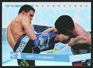 2010 Topps UFC #TT098 Carlos Condit Jake Ellenberger - Picture 1 of 2
