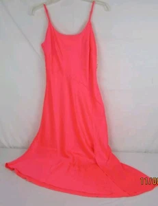 Women's A New Day Neon Pink Midi Slip Dress S - Picture 1 of 14