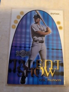 Skybox Metal Talent Show #TS5 2000 Eric Munson RC casi nuevo - Imagen 1 de 1