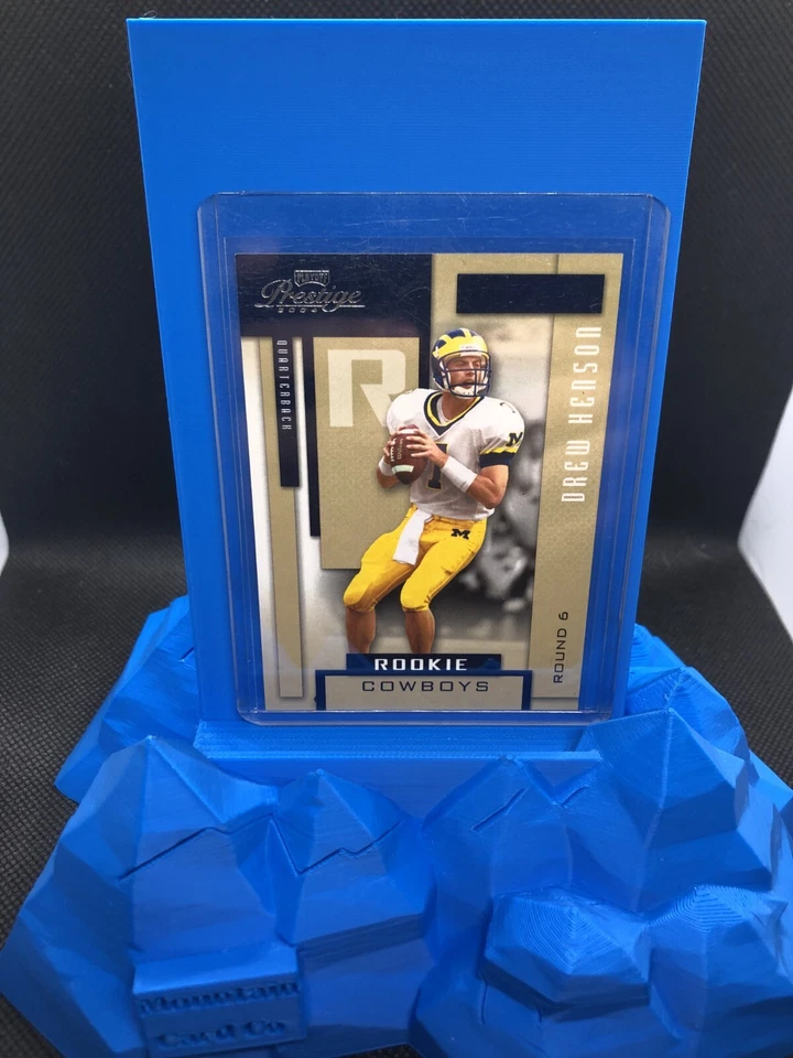 2004 Playoff Prestige - Rookie Drew Henson #213 (RC) Damaged Corner - Image 1 of 3