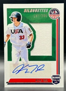 2022 Panini Kyle Teel AUTOGRAPH RELIC /200 Stars & Stripes SP #SIL-KT RPA Card - Picture 1 of 2