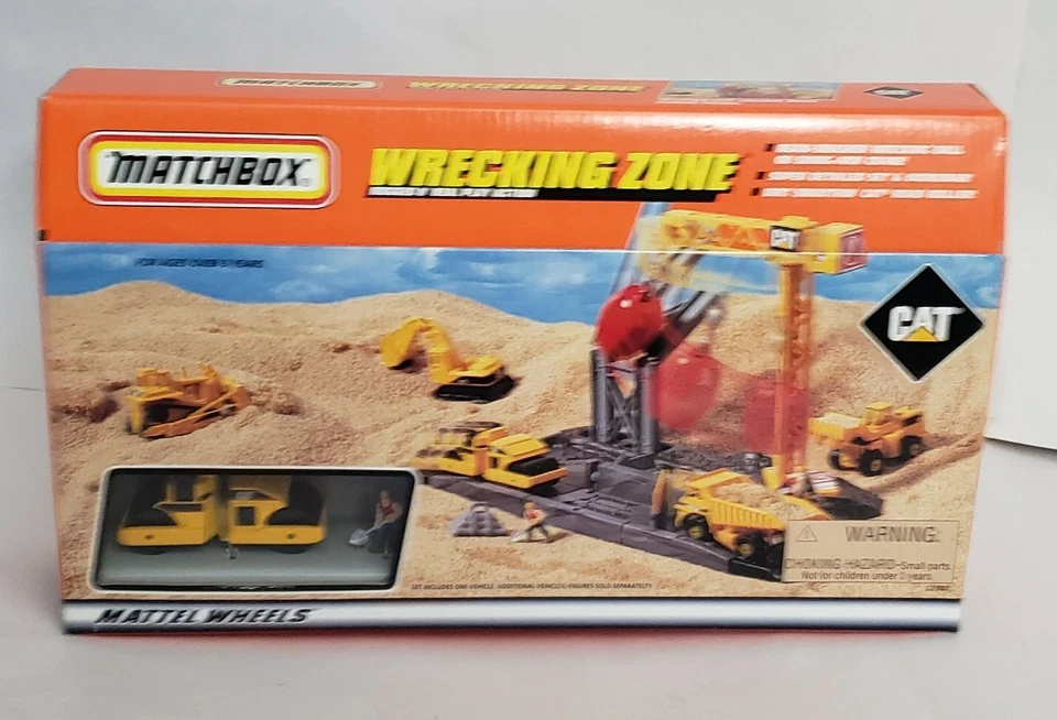 Vintage 1997 Matchbox Mattel Wrecking Zone CAT 32987 - Image 1 of 4