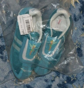 Vintage Disney Tinkerbell Slipper Damenschuhe Größe 9 US blau - Bild 1 von 5
