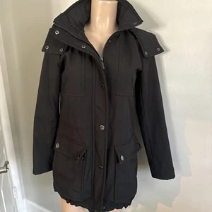 Kenneth Cole Women’s XS /TP Black Warm Fleece Lined Windbreaker Jacket NWOT - Picture 1 of 4