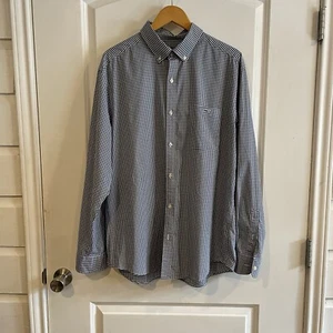 Vineyard Vines Camicia Tucker Uomo Manica Lunga Performance Vestibilità Classica XL Blu - Foto 1 di 10