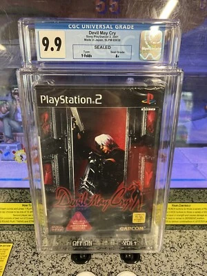2001 PS2 Devil May Cry JPN Graded CGC 9.9 A+ Sealed Black Label First Print NEW - Image 1 of 4