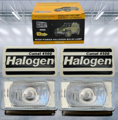 Universal Fog Spot Light CLEAR 12V 55W Adjustable KE70 AE86 FREE SHIPPING - Image 1 of 4