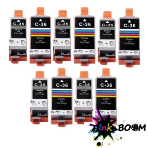 10 Tinte für PGI-35 BK 9,5ml CLI-36 CL 12,5ml PIXMA IP100 - Bild 1 von 1