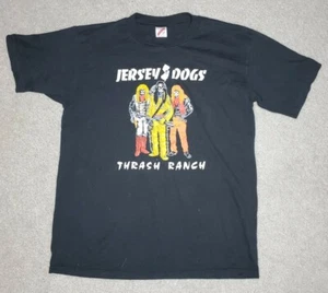 Vintage Band T-shirt Jersey Dogs Thrash Ranch  Posse of Doom Thrash Metal 80's - Picture 1 of 6