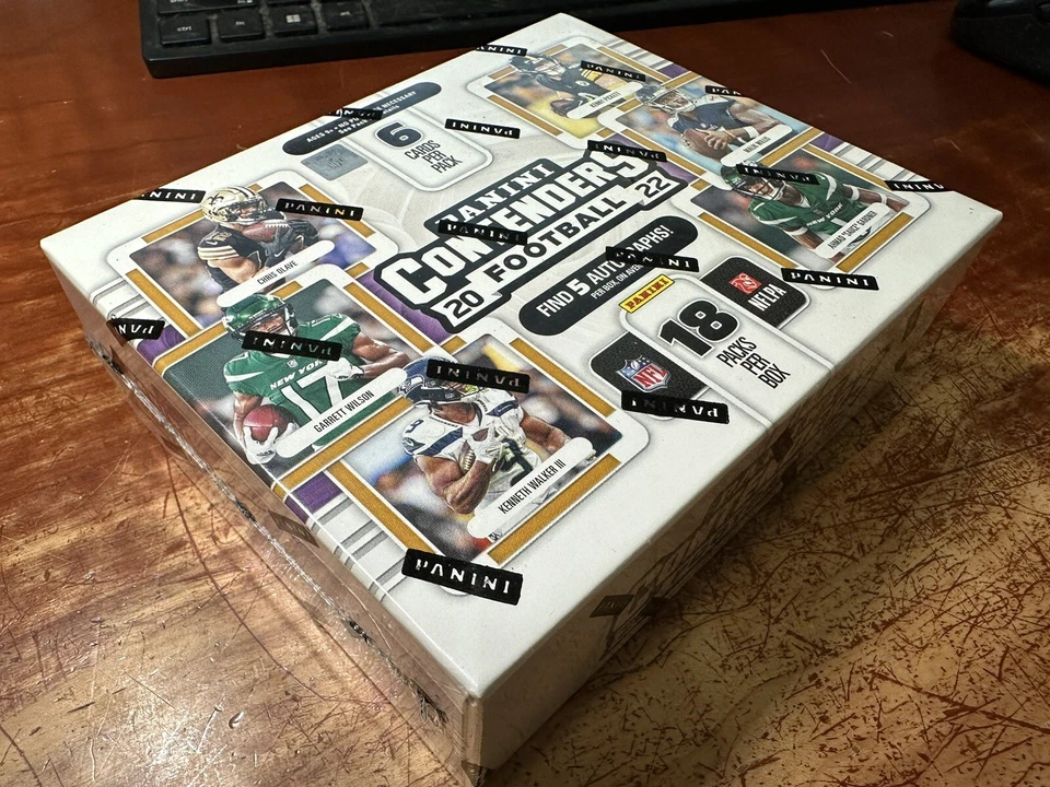 2022 Panini Contenders FOOTBALL Factory Sealed Hobby Box - Image 1 of 1