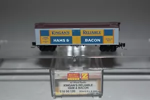 Z Scale MTL 51800120 Kingan's Reliable Ham 40' Single Door Reefer 237 C33462 - Picture 1 of 3