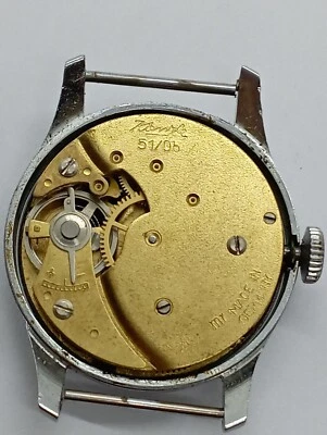 Vintage Kienzle Markant Germany made Watch Cal. 51/0b Good Balance Hands Parts  - Image 1 of 4