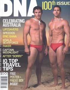 DNA 100TH. ISSUE, CELEBRATING AUSTRALIA, LIFESAVERS, SPEEDOS Male Photos / Art - Imagen 1 de 1
