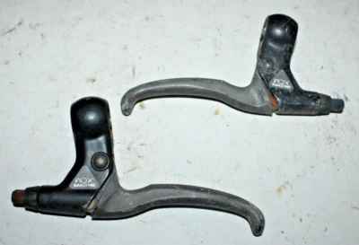 Dia-Compe XCM винтажный тормозной рычаг комплект черный 22,2 мм MTB велосипед упаковки США грузоотправитель - Изображение 1 из 4