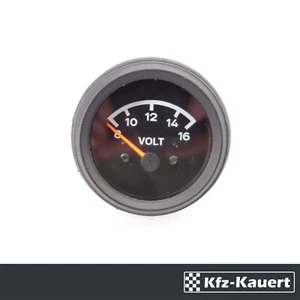 FWK Voltmetro Strumento Aggiuntivo Adatto A per Porsche 914 Così Come Universale - Picture 1 of 2