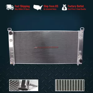 Aluminum Radiator Fit 2003-2007 Chevy GMC Silverado 3500 Sierra 2500 HD Classic - Picture 1 of 6