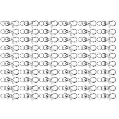 60PCS Lobster Claw Clasp Hook Keychain Hardware Jewelry Crafting Metal Parts - Image 1 of 4