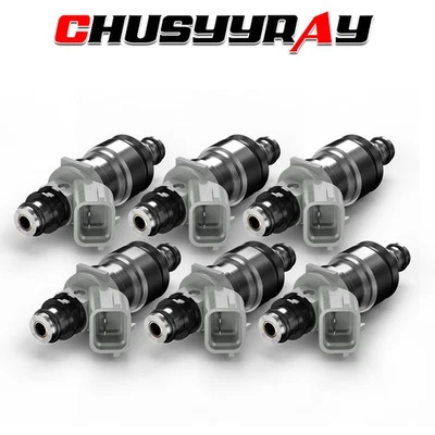 Inyectores de combustible X6 OEM para Toyota Camry 3,0 L V6 1992 1993 # 23250-62030 Foto 1 de 4