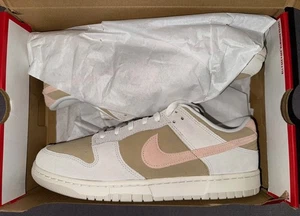 Nike Dunk Low Phantom Washed Coral - Größe 13 Damen (Neu mit beschädigtem Karton) - Bild 1 von 10