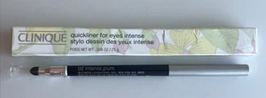 Clinique Quickliner for Eyes Intense Stylo 02 Intense Plum 0.25 g New - Picture 1 of 2