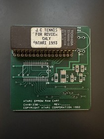 Atari Lynx Prototype 1993 Jimmy Connors Tennis Vintage RARE PROTO